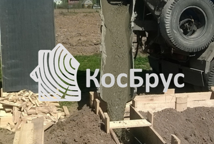 Строительство ленточного фундамента по проекту МО, Домодедовский р-н, д. Котляково, май 2017