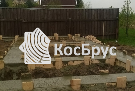 Строительство ленточного фундамента по проекту МО, Домодедовский р-н, д. Котляково, май 2017