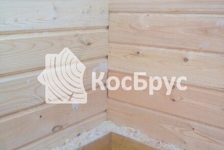 Строительство бани из бруса 6 на 6 с верандой